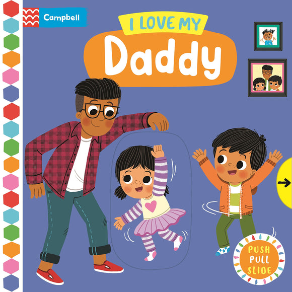 Книга с движущимися элементами I love my daddy