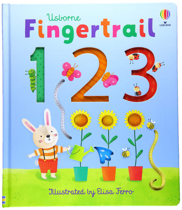 Fingertrail 123 Книга с тактильными ощущениями