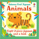 Книга, Пазл Usborne First Jigsaws: Animals