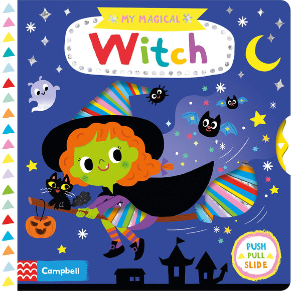 My Magical Witch Книга с движущимися элементами, Книга с окошками