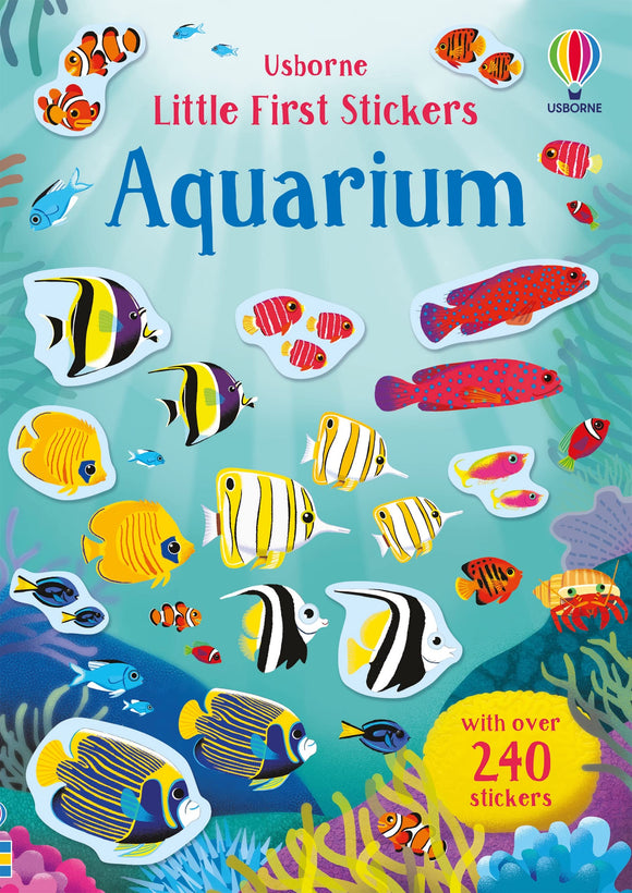 Little First Stickers: Aquarium Книга с наклейками