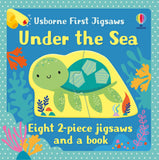 Usborne First Jigsaws: Under the Sea Набор из пазла и книги