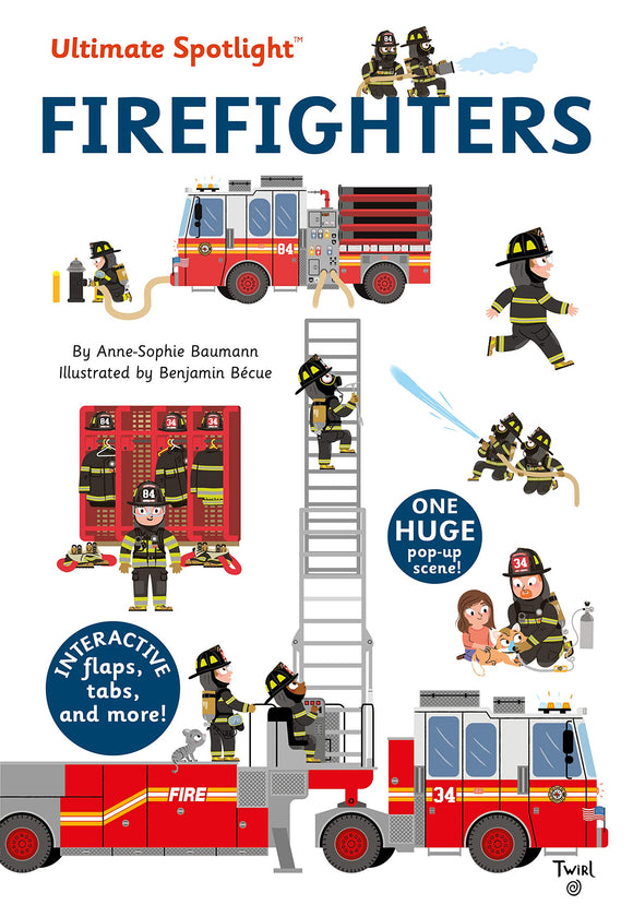 Ultimate Spotlight: Firefighters книга с окошками