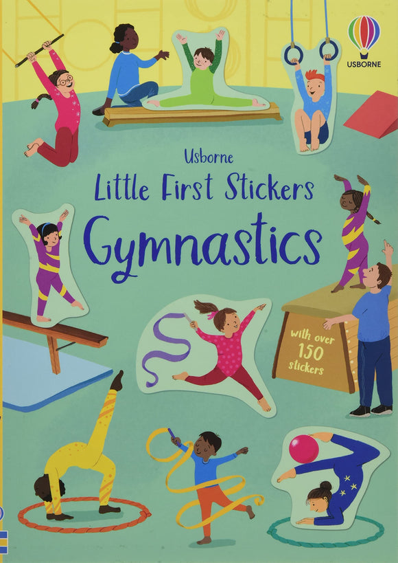 Little First Stickers: Gymnastics Книга с наклейками