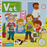 Книга с движущимися элементами Busy Vet