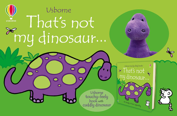 Книга с игрушкой That's Not My Dinosaur... Book and Toy