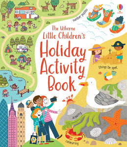 Little children`s holiday activity book