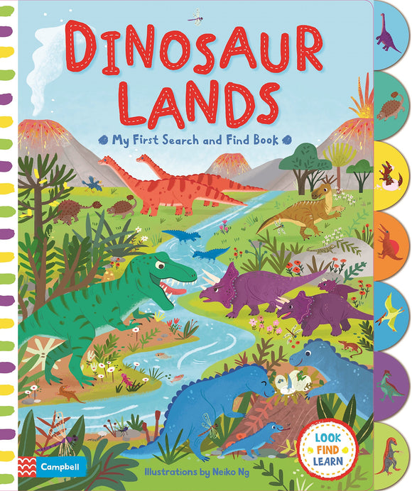 Книга Найди и Покажи My First Search and Find Book: Dinosaur Lands