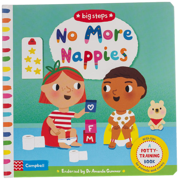 No More Nappies Книга с движущимися элементами