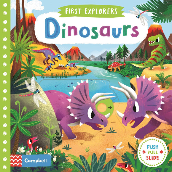 Dinosaurs Книга с движущимися элементами