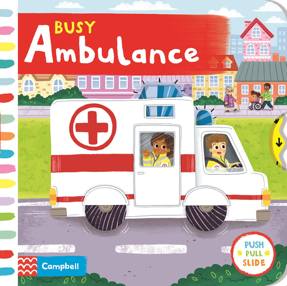 Книга с движущимися элементами Busy Ambulance