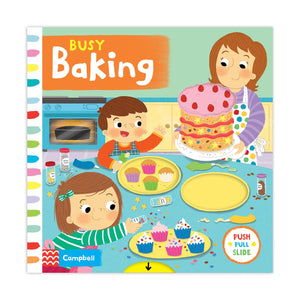 Busy Baking Книга с движущимися элементами