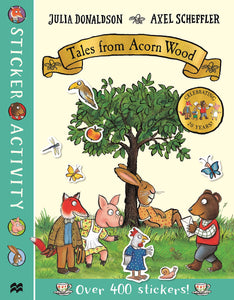 Tales From Acorn Wood Sticker Book Книга с наклейками