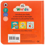 Книга с тактильными ощущениями Baby Touch: Words