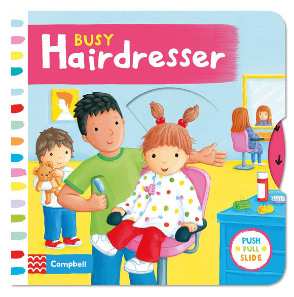 Busy Hairdresser Книга с движущимися элементами