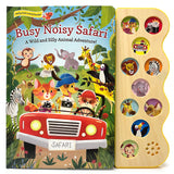 Busy Noisy Safari Книга со звуковыми эффектами