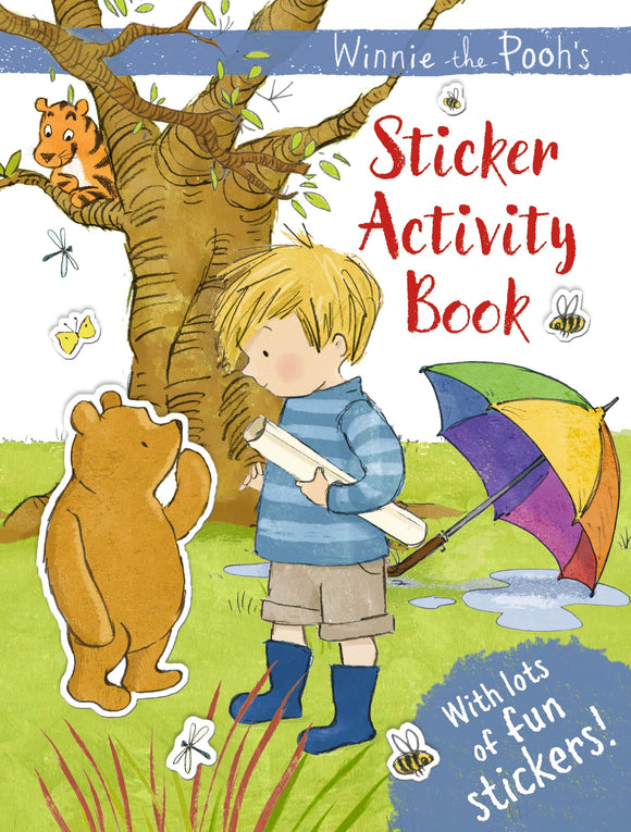 Winnie-the-Pooh's Sticker Activity Book Книга с наклейками и заданиями