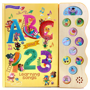 ABC and 123 Learning Songs Книга со звуковыми эффектами