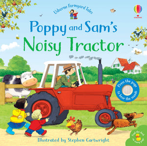 Poppy and Sam's Noisy Tractor Книга со звуковыми эффектами