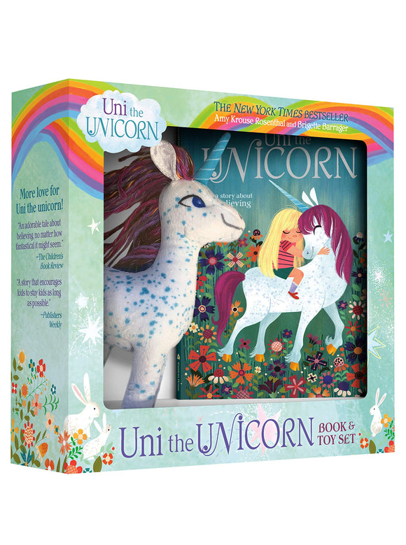 Uni the Unicorn Book and Toy Set Книга и игрушка в наборе