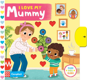 Книга с движущимися элементами I Love My Mummy