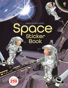 Книга с наклейками Usborne Acivities: Space Sticker Book