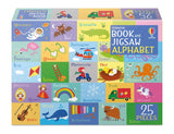 Book and Jigsaw Alphabet пазл и книга в наборе