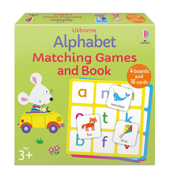 Alphabet Matching Games and Book Игра и книга в наборе