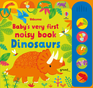 Книга со звуковыми эффектами Baby's Very First Noisy Book Dinosaurs