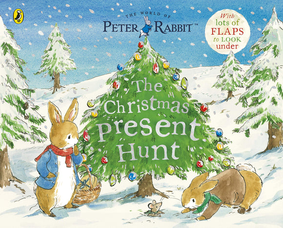 Peter Rabbit The Christmas Present Hunt: A Lift-the-Flap Storybook Книга со створками