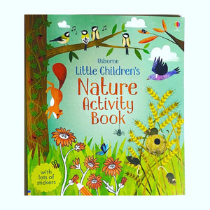 Nature Activity book Usborne Little Children