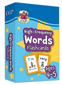 High-Frequency Words Flashcards for Ages 4-5