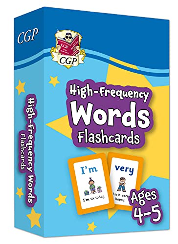 High-Frequency Words Flashcards for Ages 4-5