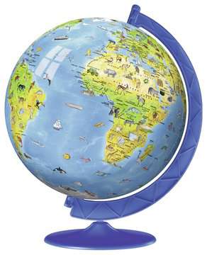 3D-пазл Ravensburger «Глобус. Детский мир», 180 элементов