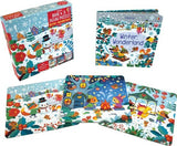 Книга, Пазл Usborne Book and 3 Jigsaws: Winter Wonderland